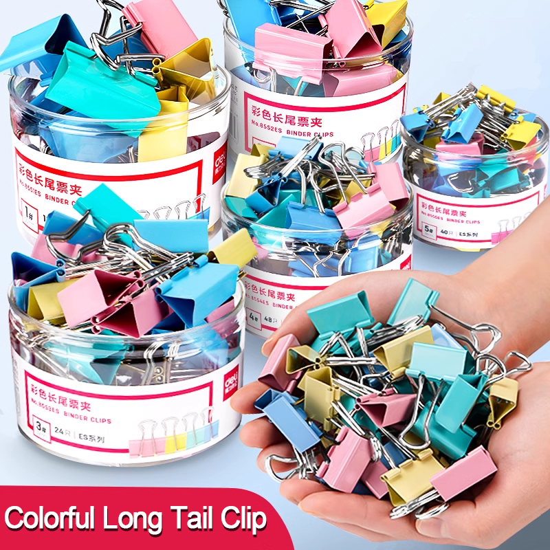 40PCS/Set Long Colorful Metal  - Supply Of Office Stationery 评论和价格