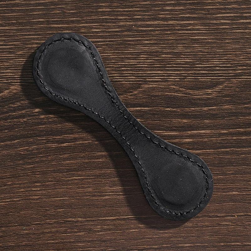 Pocket Leather Dual-side Page  - Bookmark Magnetic Clip 评论和价格