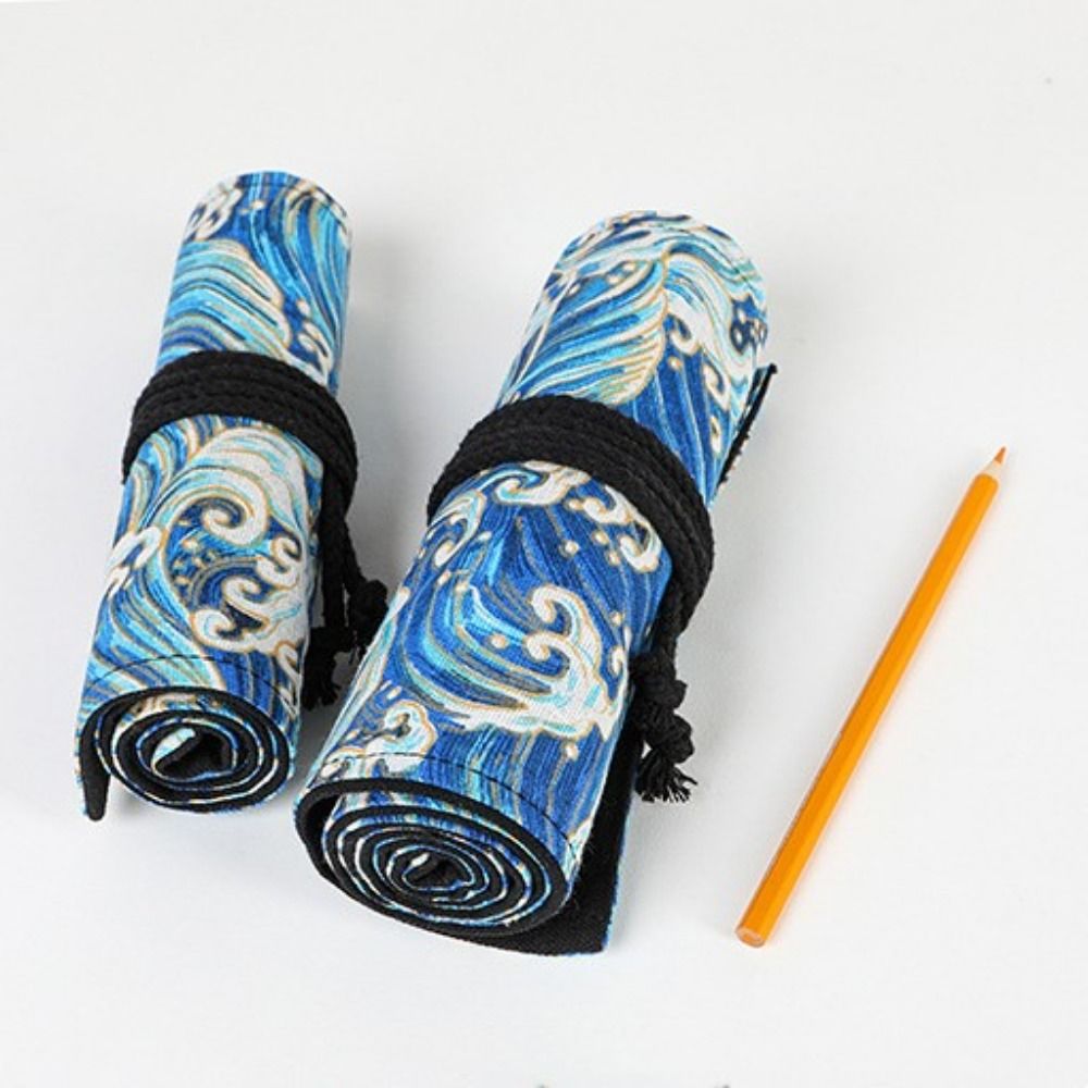 12/24/36/48/72 Holes Canvas Ro - Pen Pouch Roll 评论和价格