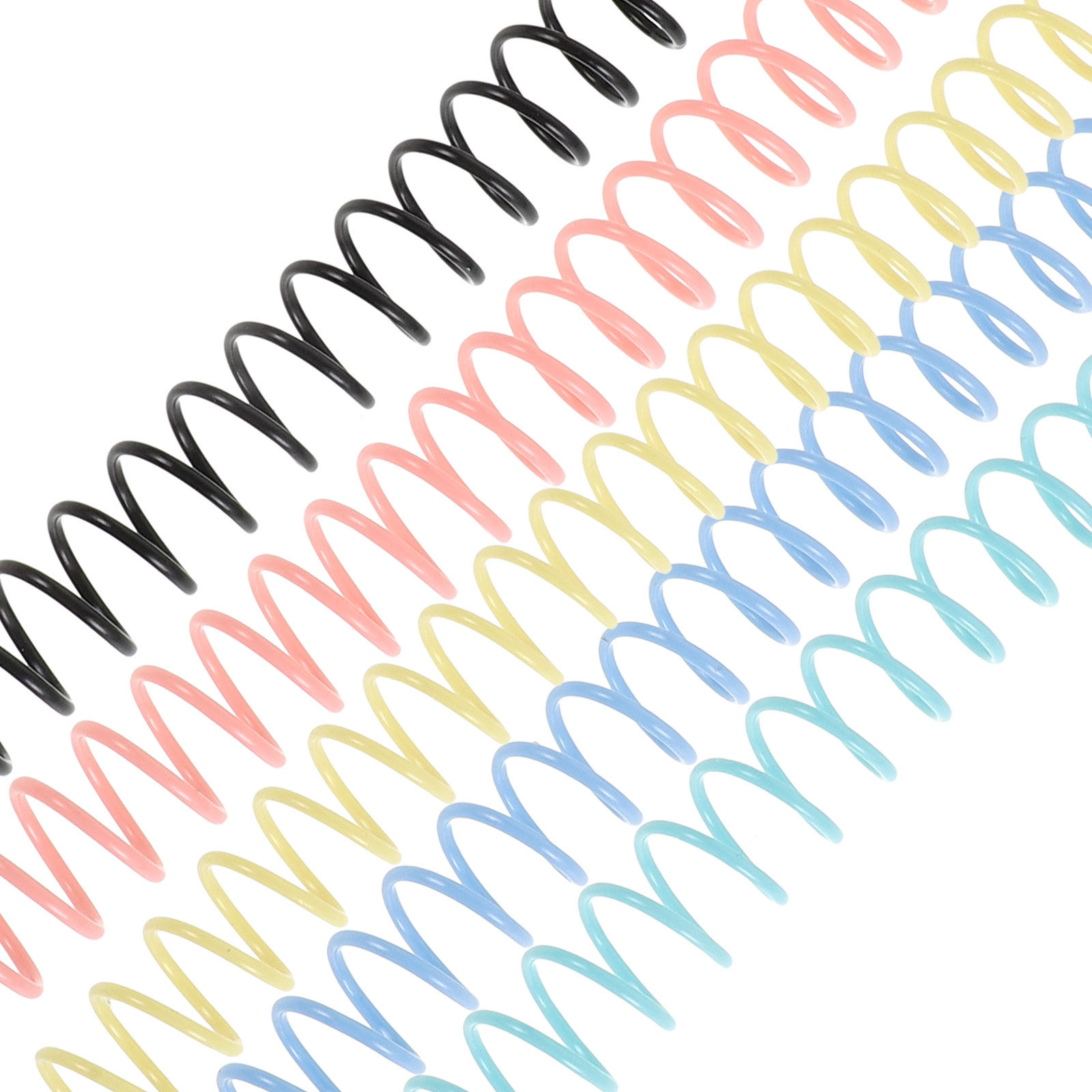 8Pcs Plastic Spiral Binding Co - Binding Comb Plastic 评论和价格