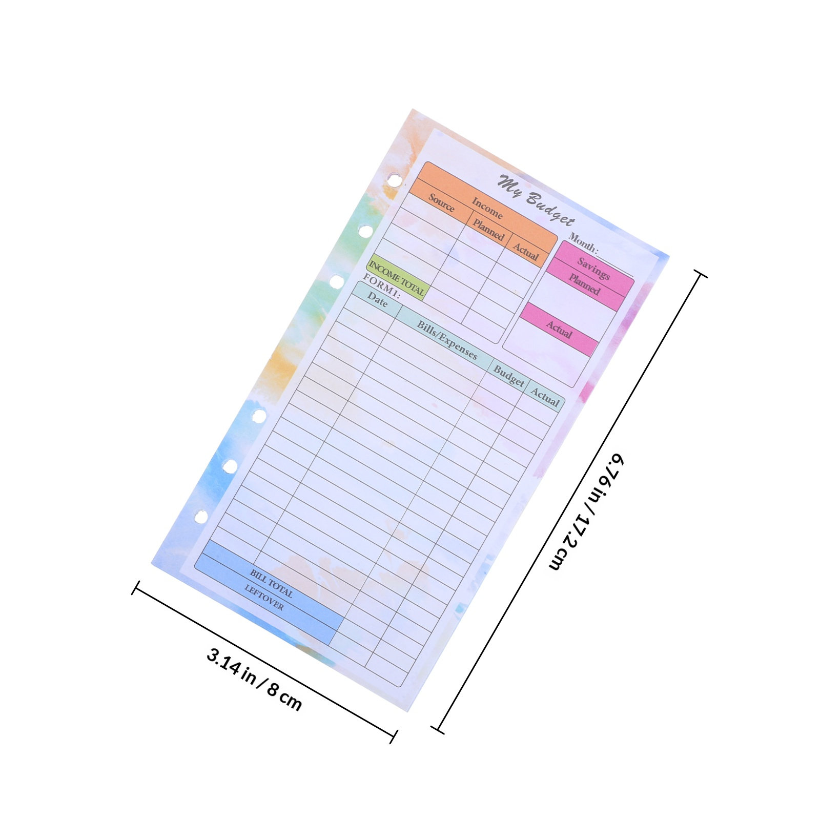 14Sheets Budget Notebook A6 Si - Planner Weekly Budget 评论和价格