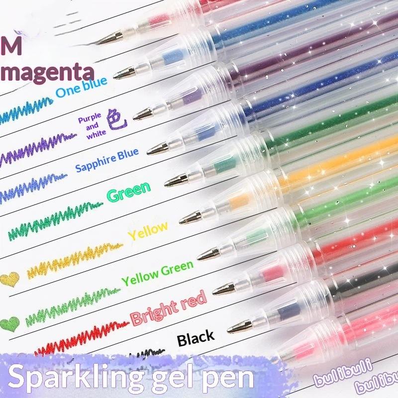 8/12/18 Colors Glitter Gel Pen - Gel Ink Pen Set 评论和价格