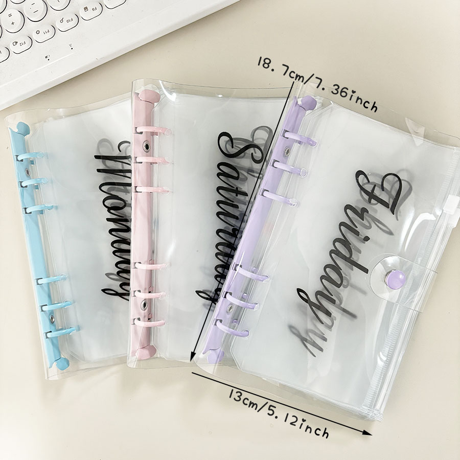 SKYSONIC 1 Set A6 Macarone Bin - Planner Weekly Budget 评论和价格