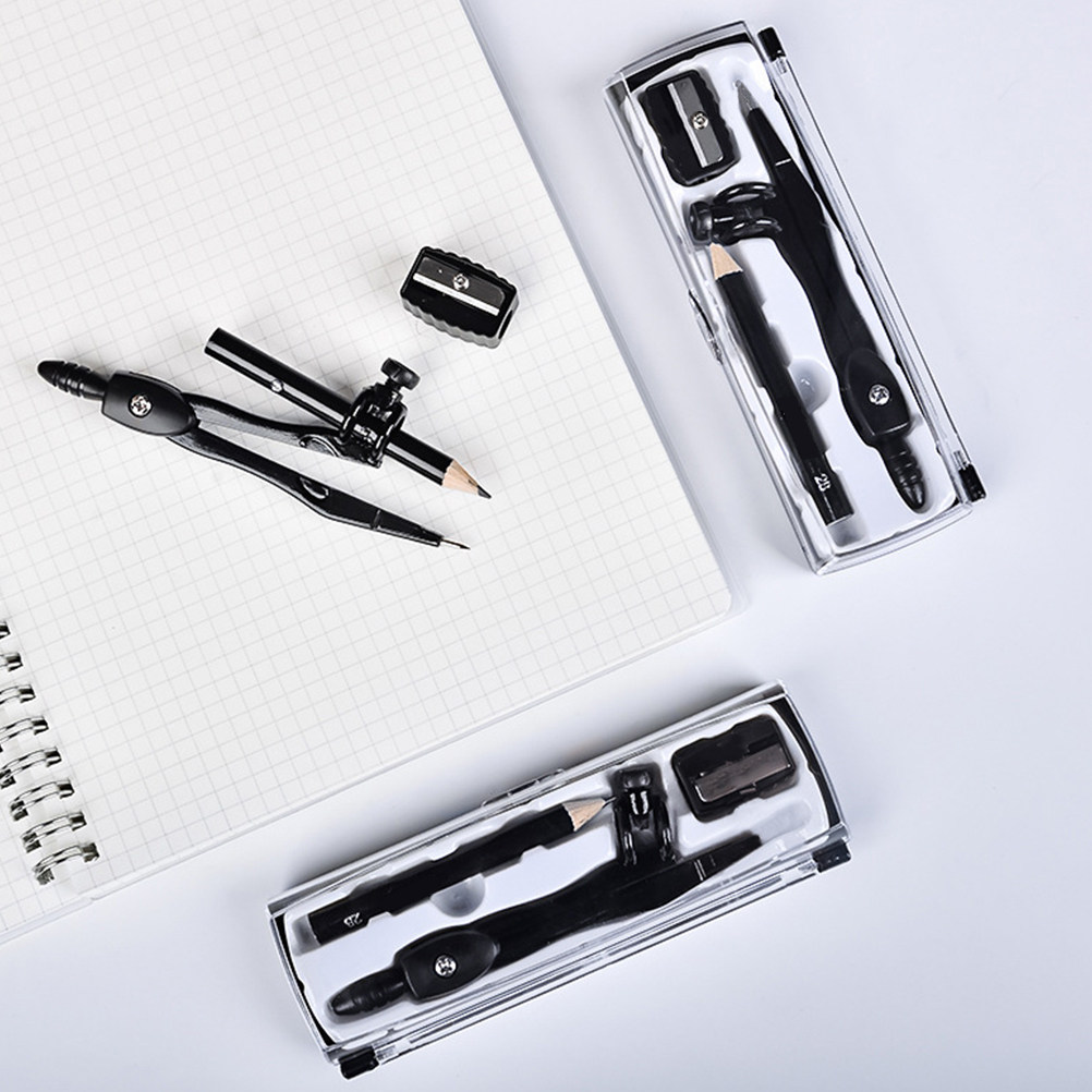 1Set Sturdy Geometry Compasses - Compass Geometry Set 评论和价格