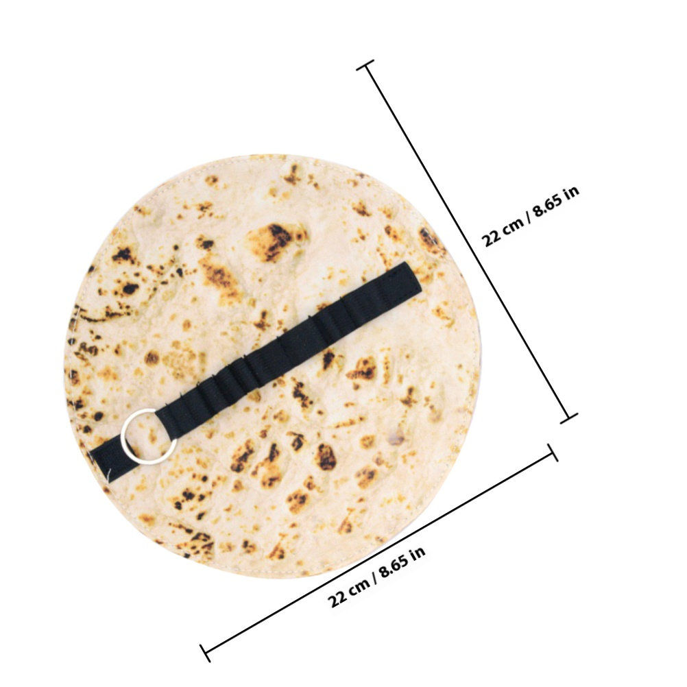 2Pcs Tortilla Pattern Canvas R - Pen Pouch Roll 评论和价格