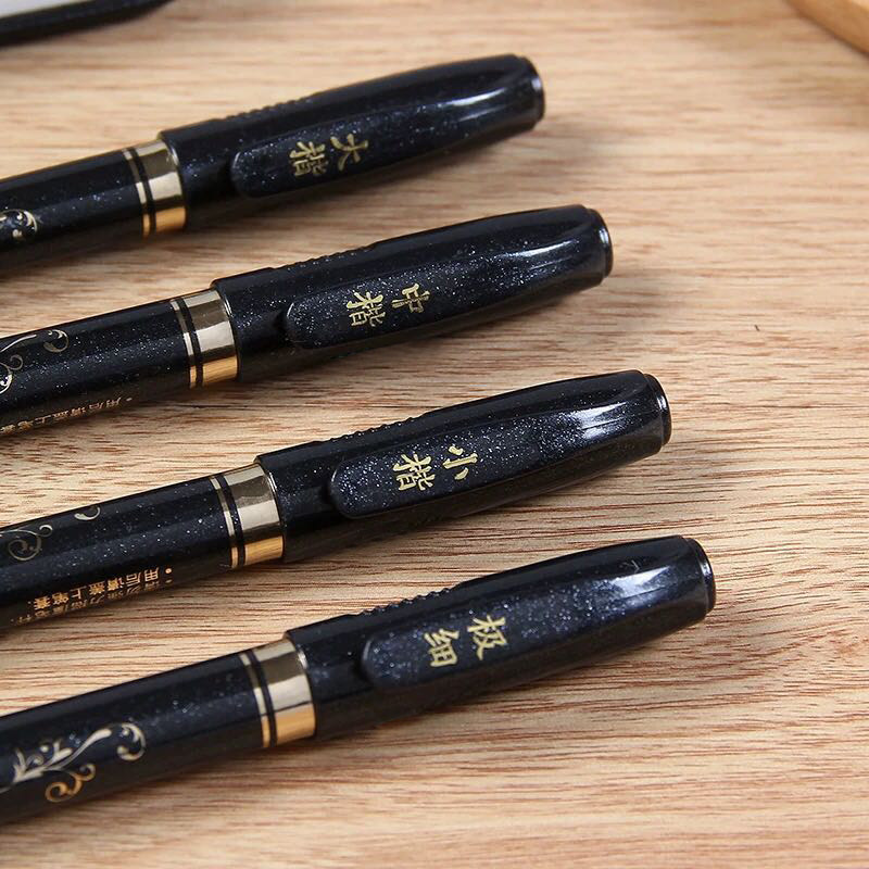 4PCS/SET Calligraphy Art Marke - Supply Of Office Stationery 评论和价格