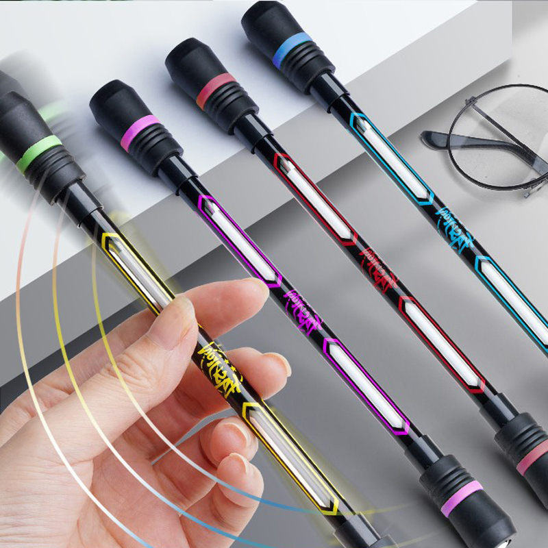 3~12pcs Creative Spinning Pen  - Supply Of Office Stationery 评论和价格