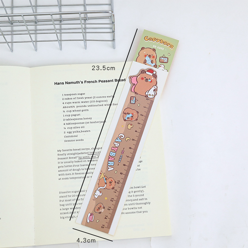 Cartoon Capybara Magnetic Book - Bookmark Magnetic Clip 评论和价格