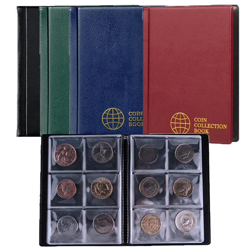 60Pocket Coin Collection Album - Binding Comb Plastic 评论和价格
