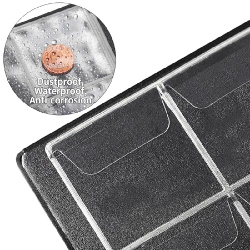 60Pocket Coin Collection Album - Binding Comb Plastic 评论和价格