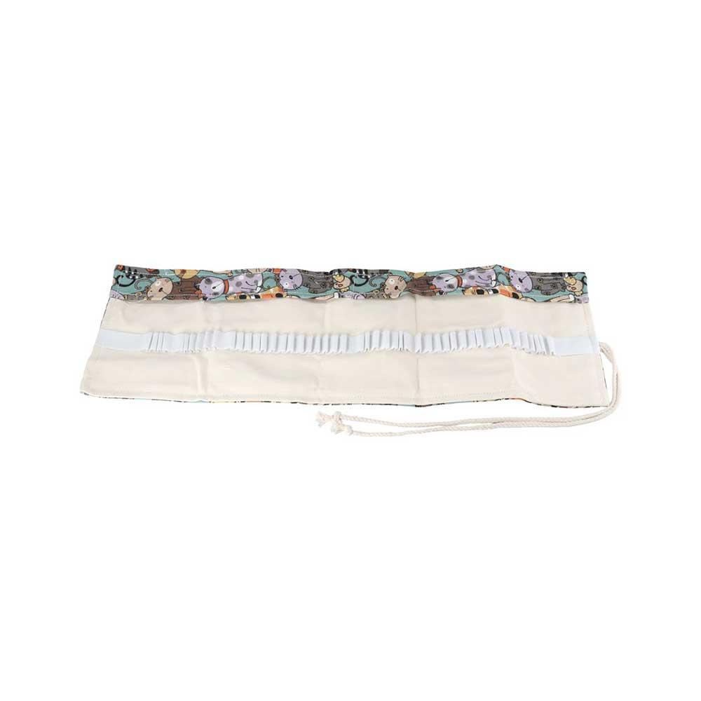 Creative Boys Girls Cute Cat R - Pen Pouch Roll 评论和价格